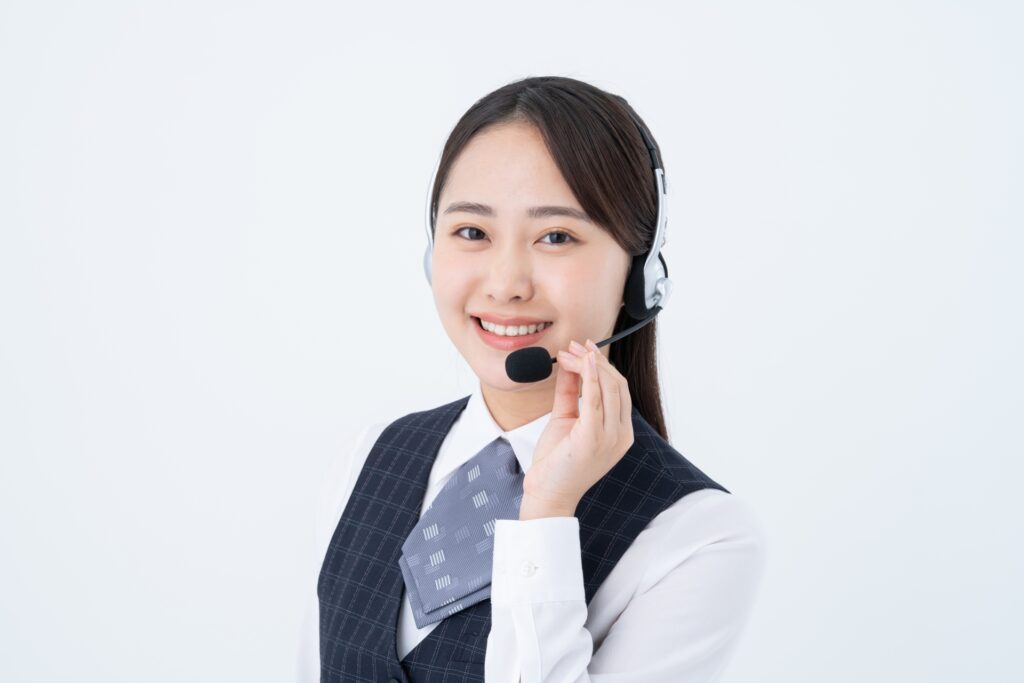 オペレーターの女性