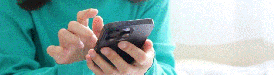 スマートフォン操作で簡単申込み